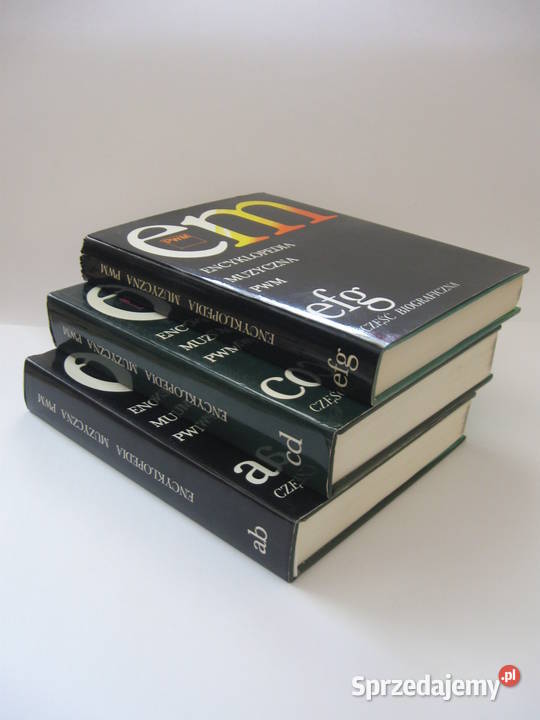 ENCYKLOPEDIA MUZYCZNA tomy 13 stan Białys Białystok