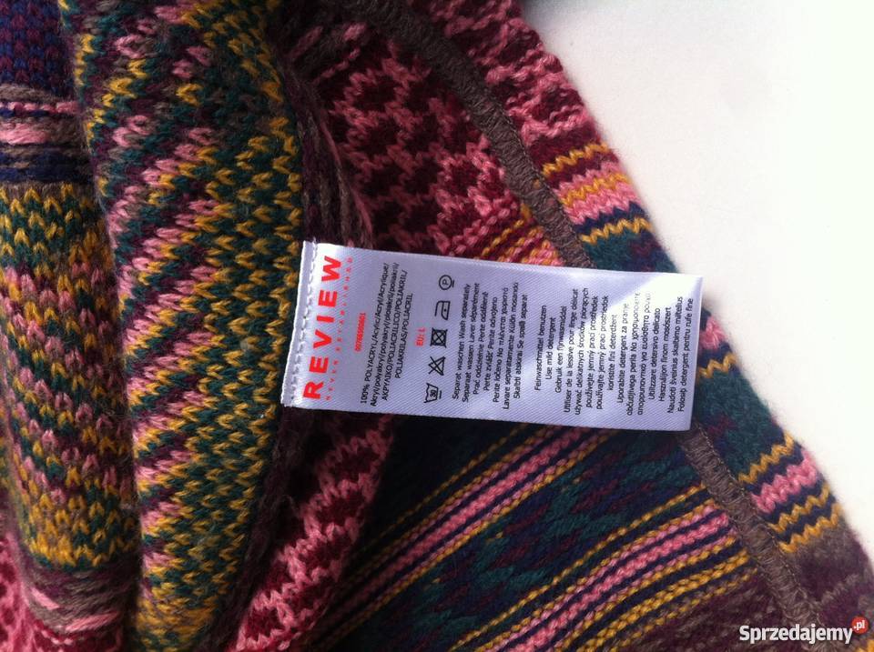 Kardigan Review L Rozmiar 40(L) Miłobądz