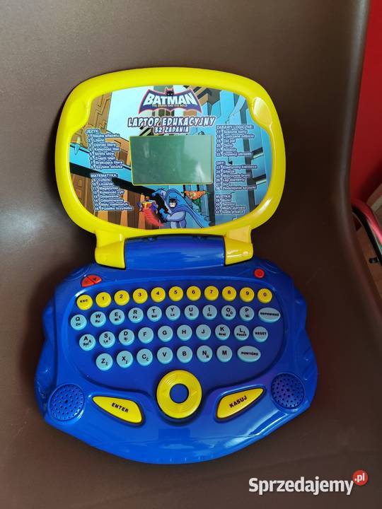 Laptop edukacyjny Batman 32 zadania Lublin sprzedam
