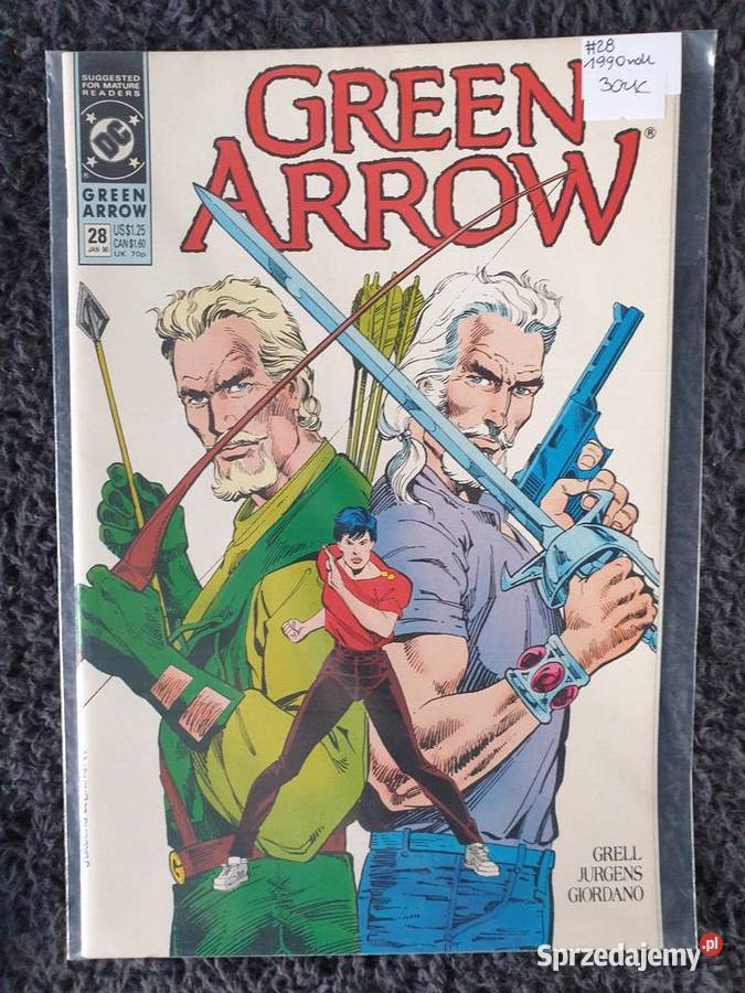 Green Arrow zestaw 9 komiksów DC USA 19901993
