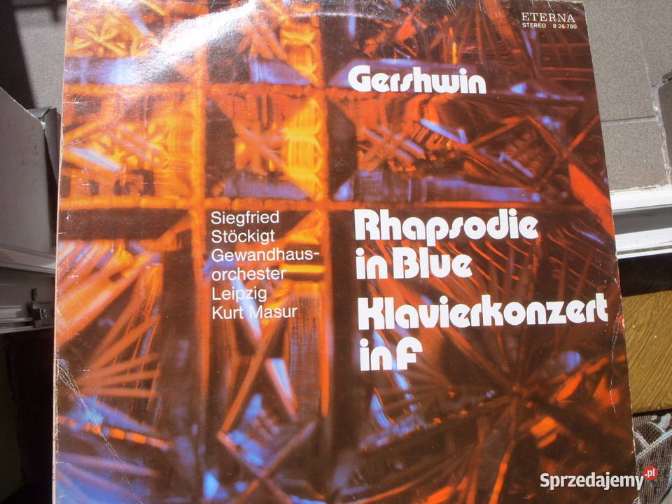 Jazz LP George GershwinRapsodie in Blue 1975 Wołów sprzedam