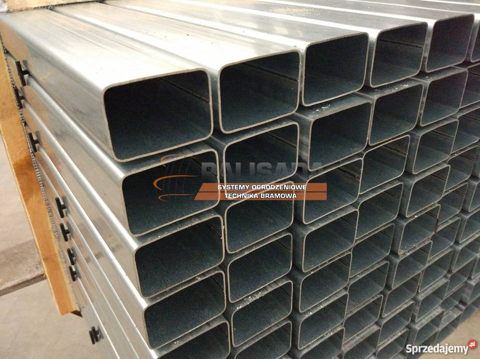 PROFILE OCYNKOWANE 60X40mm ŚCIANKA 2mm słupek Bydgoszcz