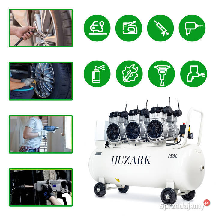 Profesjonalny Kompresor bezolejowy sprężarka Produkcja Tarnów