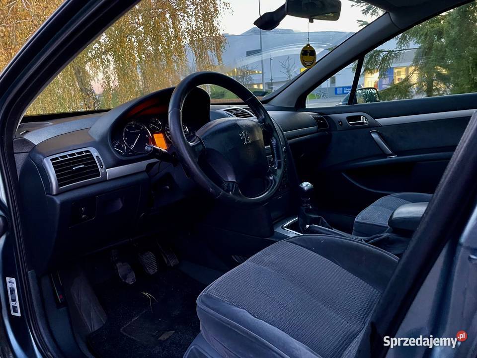 ŚlicznyPeugot407Sw2006r20HDIDieselPanoramaDłOpłtM Zduńska Wola