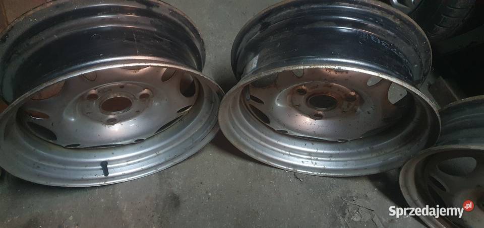 3x Felgi stalowe 15 3 śruby Smart WYSYŁKA Średnica 15" Pobiedziska