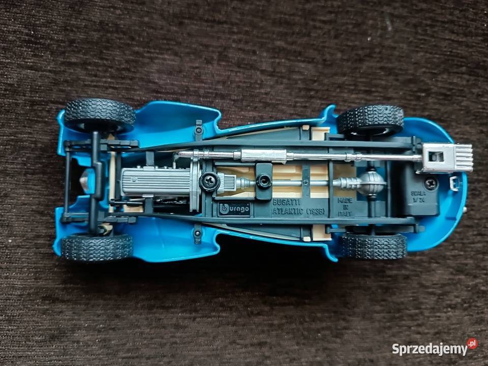 Kolekcjonerski model auta Bugatti Atlantic 1936 Kolekcje Szczyrk sprzedam
