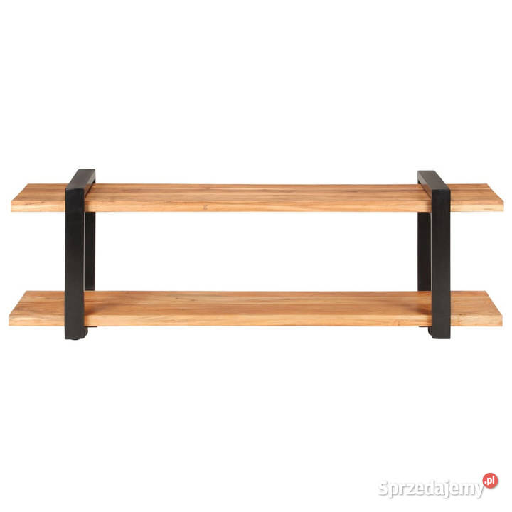 Szafka pod TV 130 x 40 x 40 lite drewno akacjowe