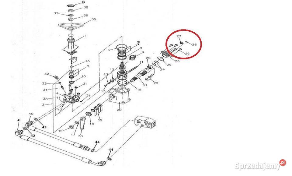 Nakrętka uszczelniająca Mitsubishi VST Tajęcina