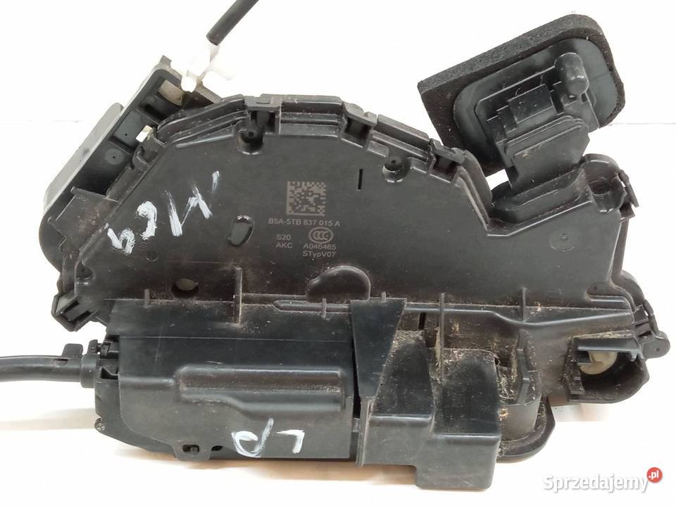 ZAMEK DRZWI LEWY PRZÓD 5TB837015A Skoda Fabia osobowe
