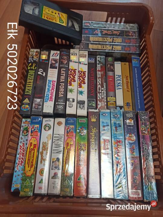 kaseta VHS film mgnetowid Ełk