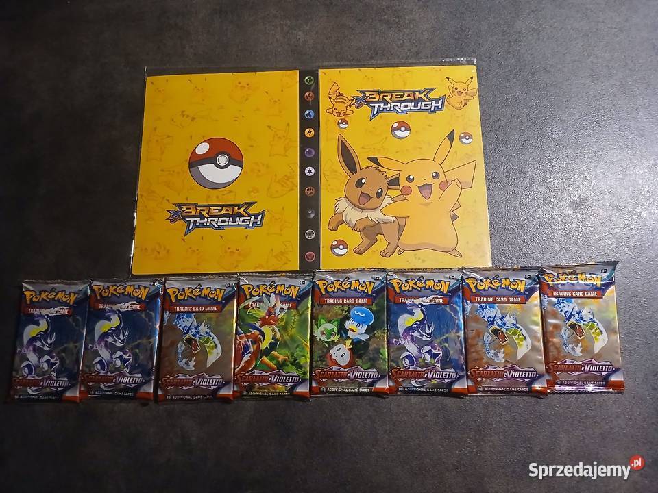 Pokemon album 240 miejsc 80 kart Grodzisk Mazowiecki sprzedam
