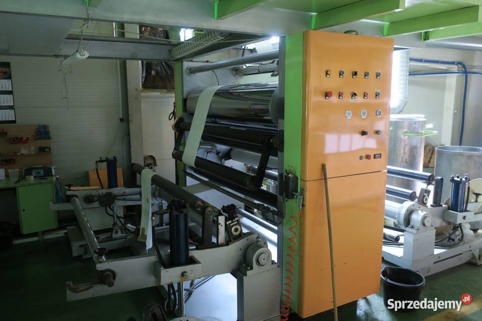 Linia do powlekania laminowania papieru i folii Produkcja Tuszyn