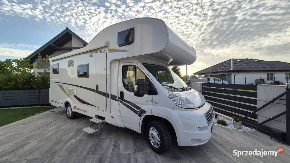 Kamper Sunlight A70 Fiat Ducato 2013r Super Stan Nowy Staw