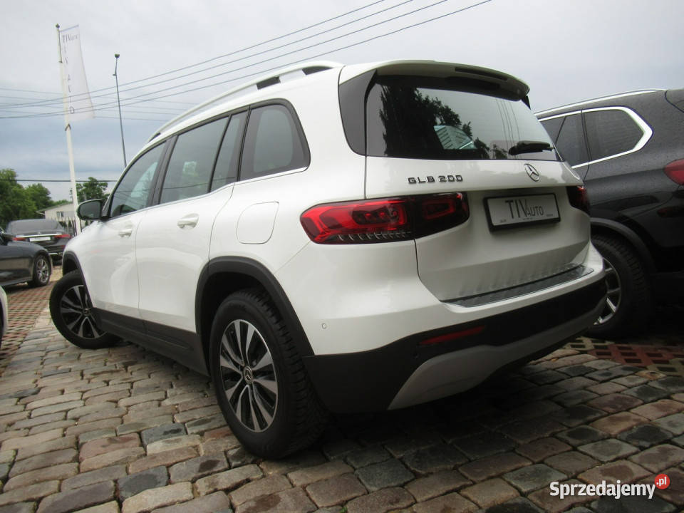 Mercedes GLB BEZWYPADKOWY Kamera Nawigacja Salon biały Warszawa