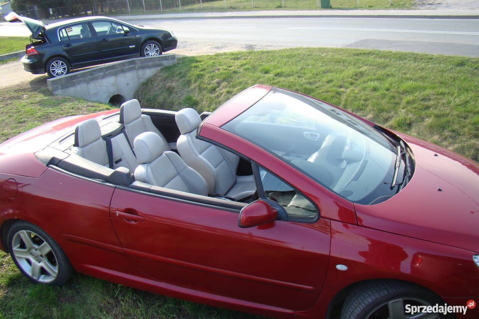 efektowny peugeot 307 kabriolet anglik ABS Wrocław