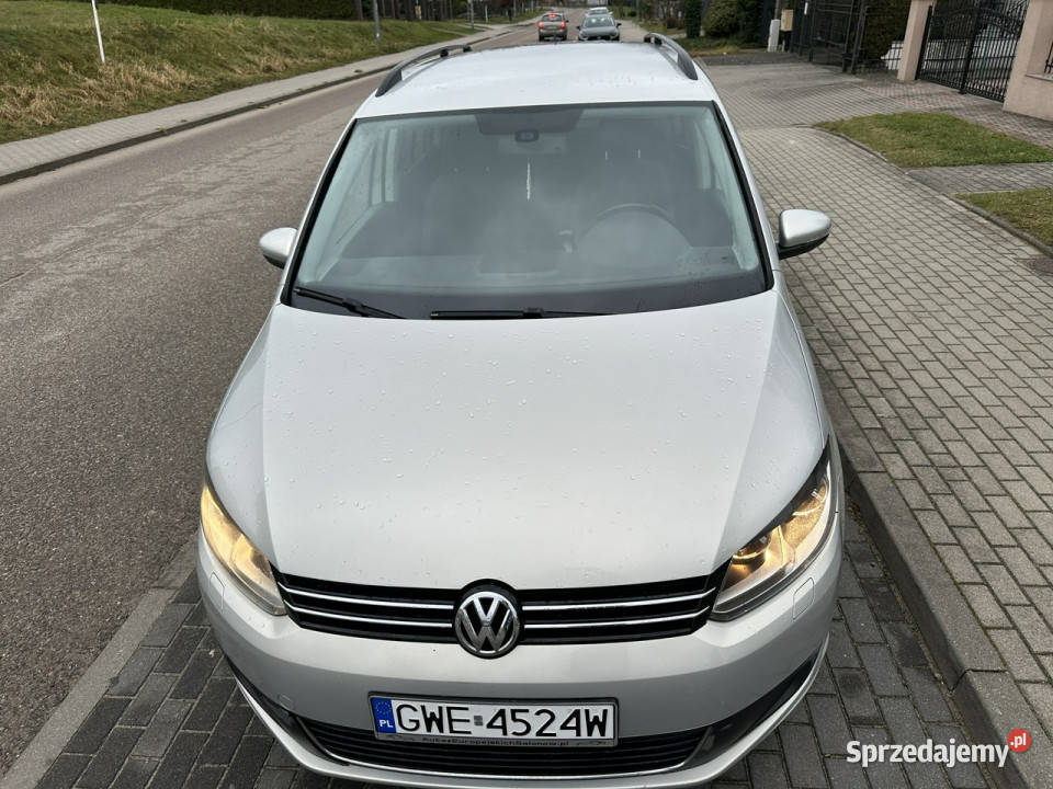 Volkswagen Touran 5 miejsc podg fotele lakier metallic Wejherowo