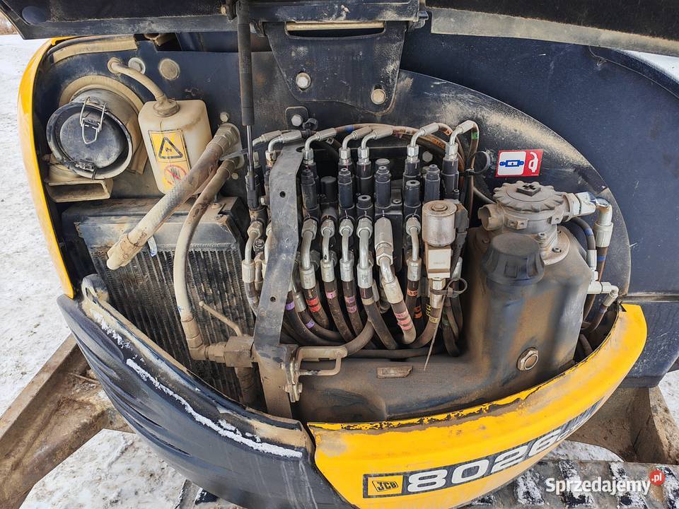 JCB 8026 OKAZJA 2021 Minikoparka Koparki Cieszyn