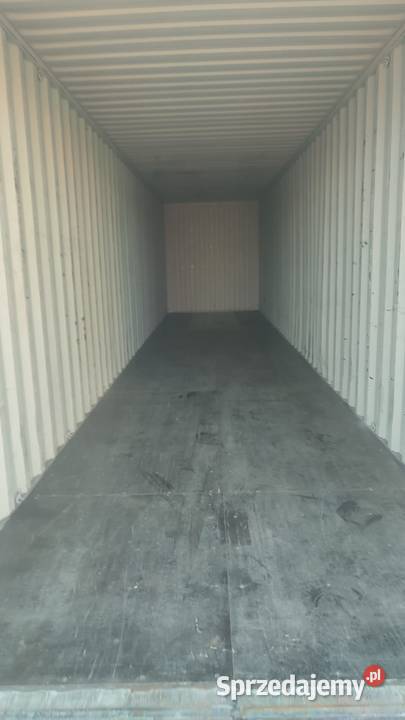 Kontener morski 40 HC wysoki 12 metrowy POLKONT Bełchatów