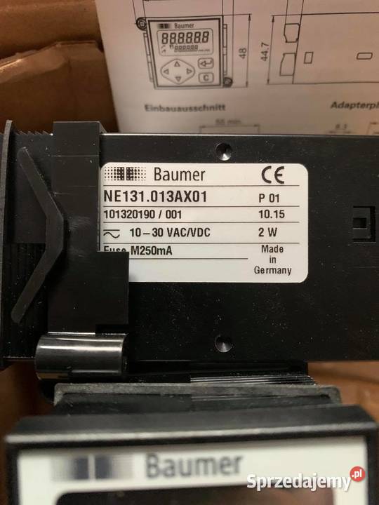 BAUMER ELECTRIC NE131013AX01 Warszawa