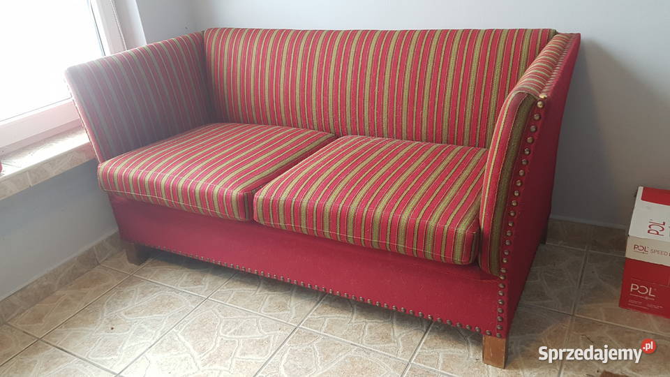 Stara sofa dwuosobowa Meble Myszków