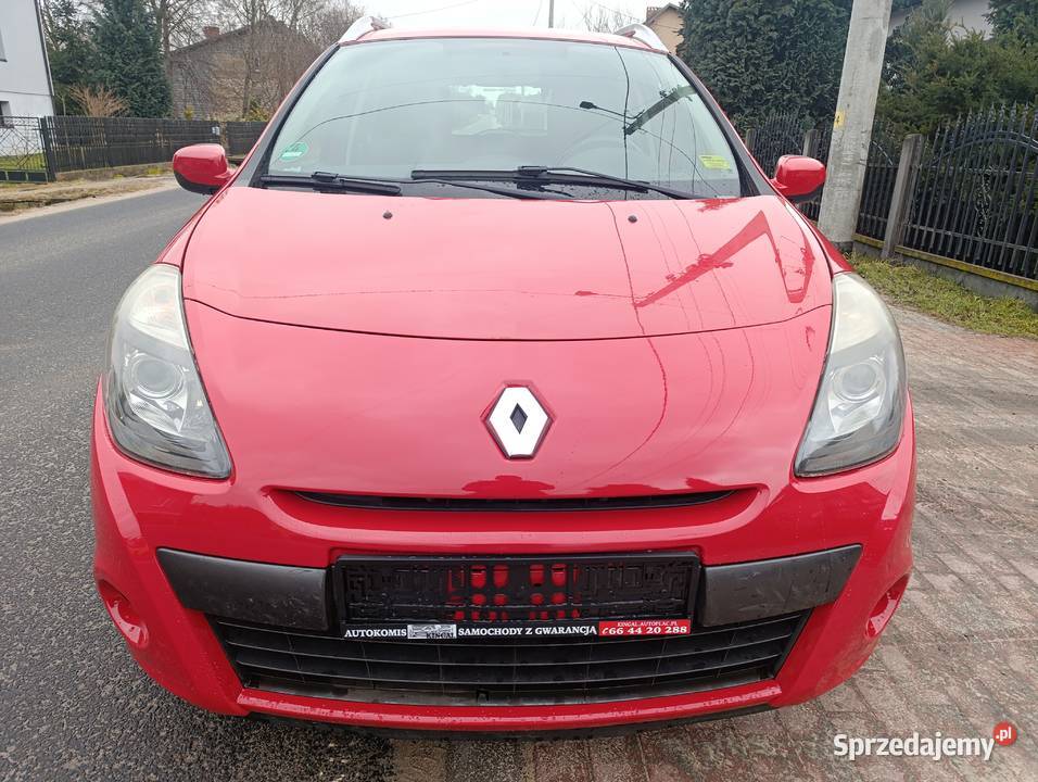 Renault Clio 12 benzyna 2010r udok przebieg Lgota-Mokrzesz