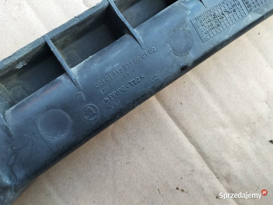 SKODA OCTAVIA II 2 ŚLIZG UCHWYT ZDERZAKA LEWY Części samochodowe Kamień-Kolonia