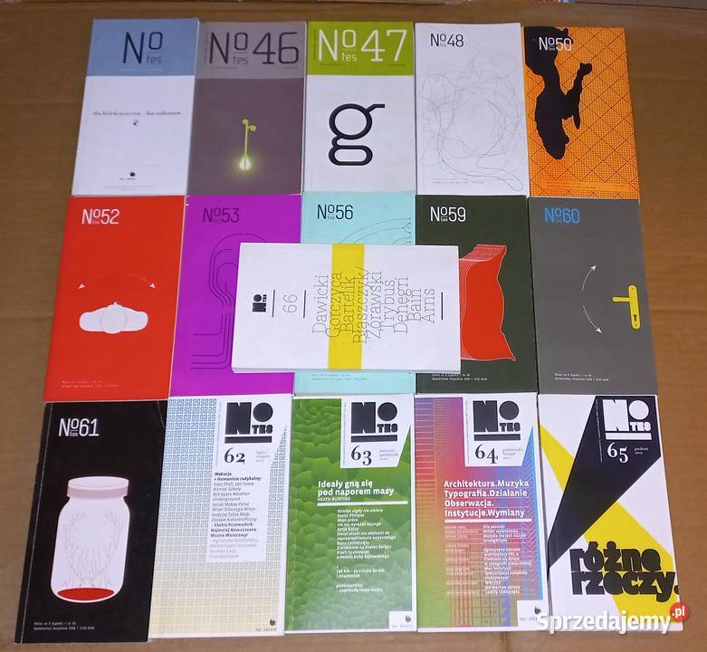 Notes Na 6 Tygodni NN6T Fundacja Nowa Kultura Elbląg sprzedam