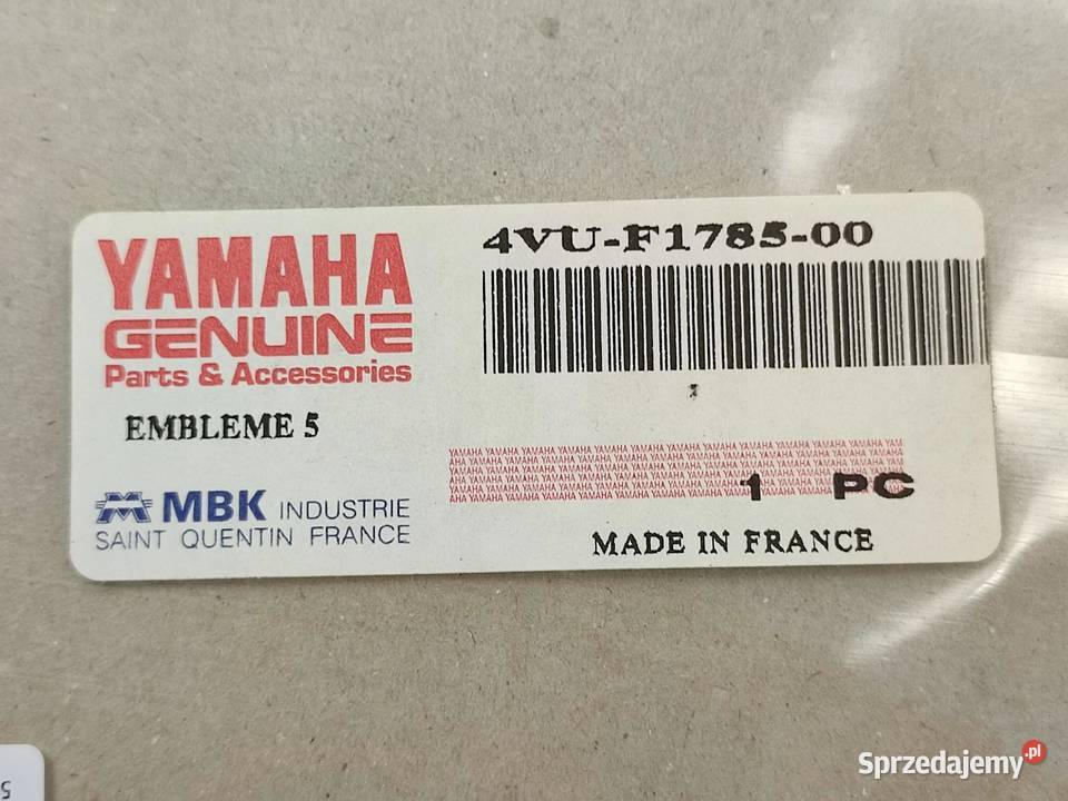 NAKLEJKA SPIRIT YAMAHA MBK BOOSTER SPIRIT 50