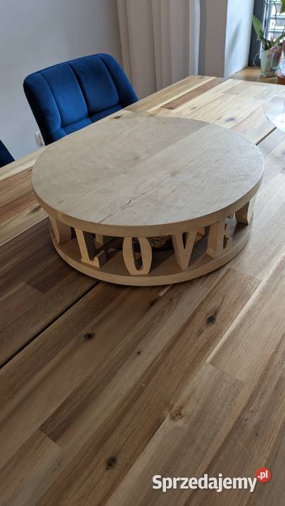 Patera na tort ślubny LOVE wielkopolskie Poznań