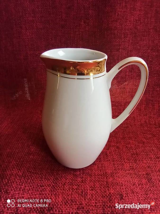 Mlecznik MZ Czechoslovakia Z białej porcelany Porcelana i szkło Gdańsk