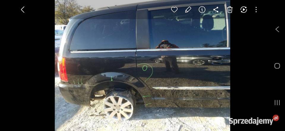 Chrysler town country Rok produkcji 2016 Białystok