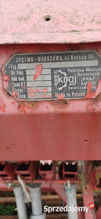 Siewnik poznaniak z agregatem małopolskie