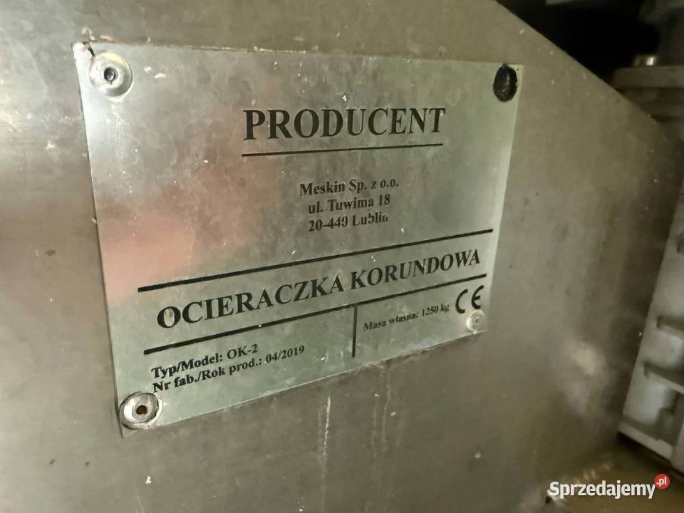 Obieraczka korundowa Białystok