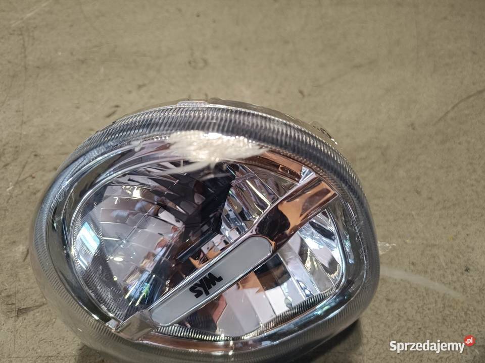 SYM 125 LAMPA KLOSZ PRZÓD PRZEDNI ŚWIATŁO Elementy nadwozia Wrocław