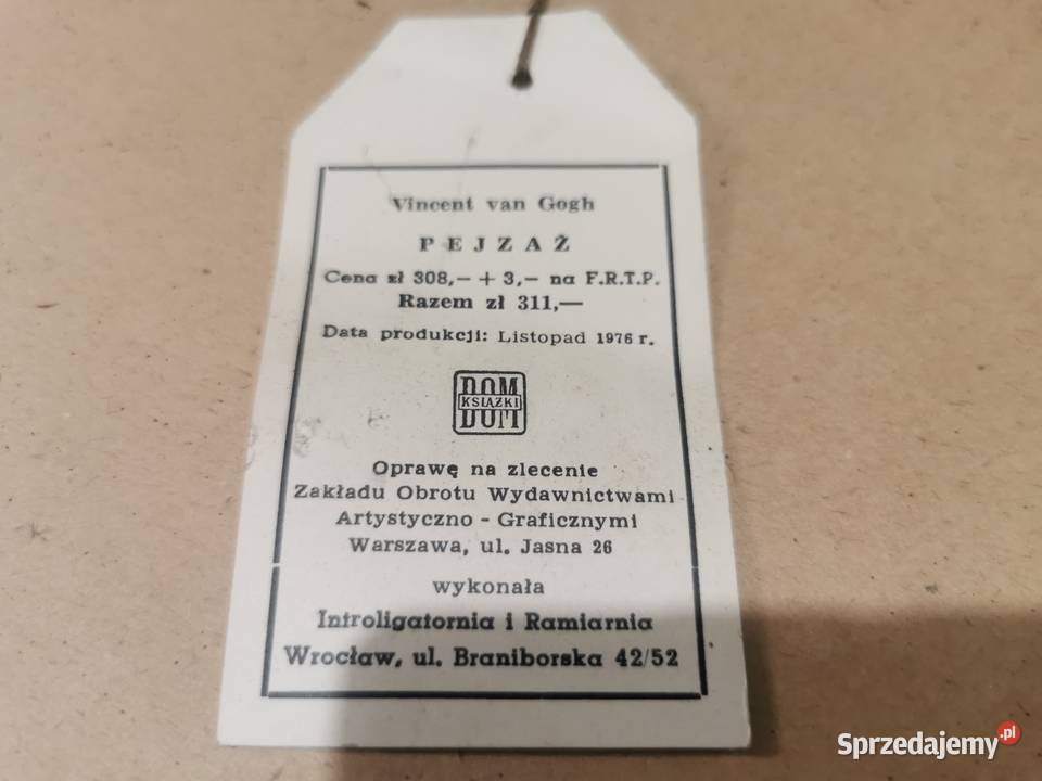 Obrazy reprodukcja PRL Lębork
