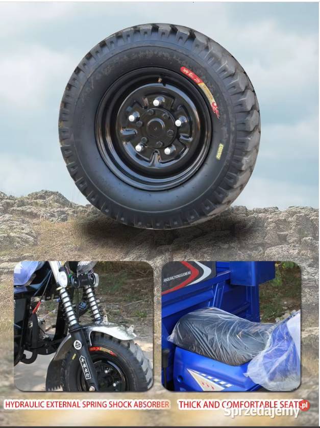 Motocykl Trójkołowy TUK TUT Pozostałe Biłgoraj