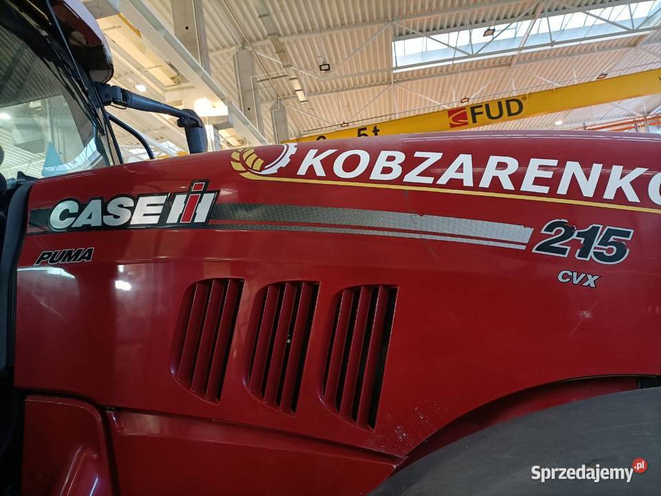 Case IH Puma 215 Ciągniki Żłobnica