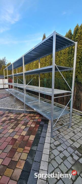 Regały magazynowe z demontażu 80gł x 180 x250 Radomierz