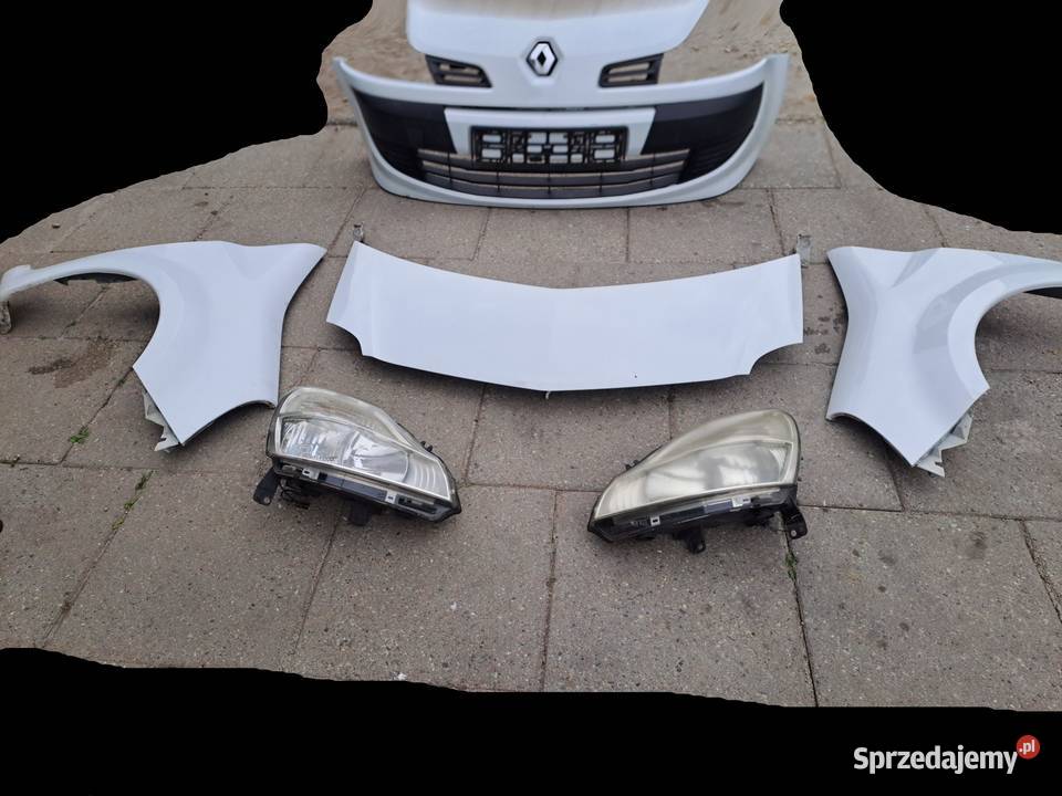 Renault Modus Lift 20082013r błotniki maska Błotniki
