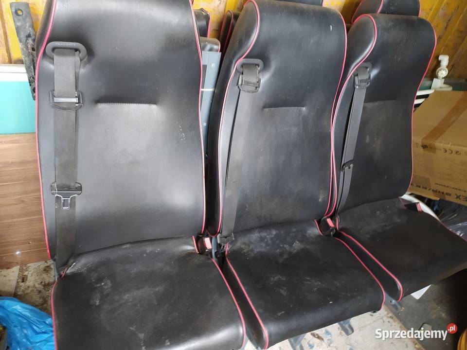 Fotele do busa 2 i 3 rzędu Lusławice