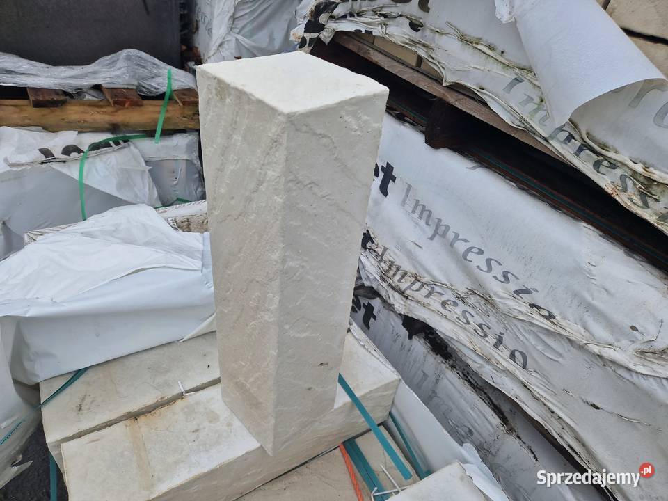 Palisada Kamienna Piedra Bianco Libet Kostka