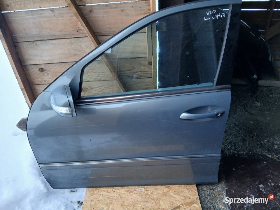 Drzwi Lewy przód Mercedes w203 lak C747 Drzwi małopolskie Radłów