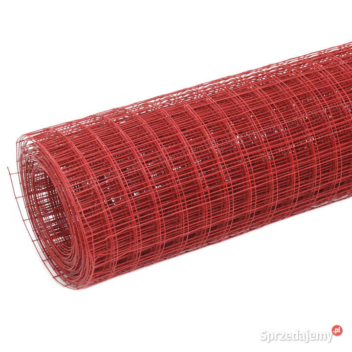 vidaXL Ogrodzenie z siatki stal i PVC 143675 Warszawa