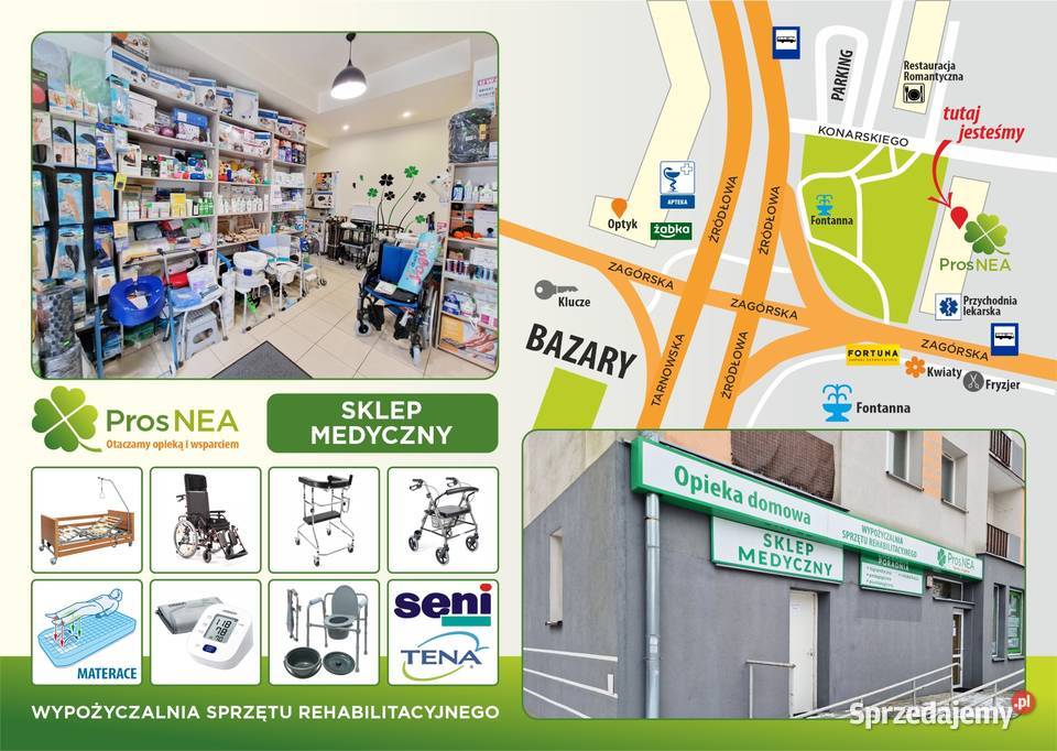 Materac przeciwodleżynowy AKSMemoplot 90x200x14 świętokrzyskie Kielce