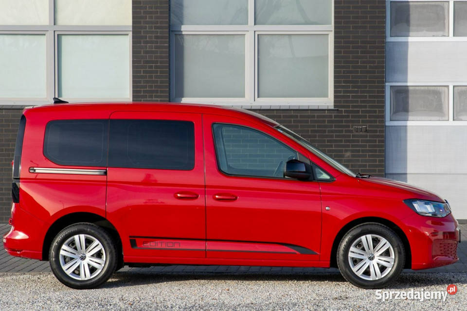 Volkswagen Caddy Stan wzorowy Potwierdzony benzyna Caddy Jarocin