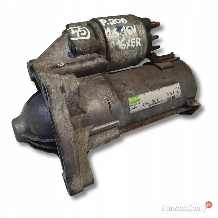 ROZRUSZNIK Peugeot 206 16 16V 9648644680 valeo Chełm