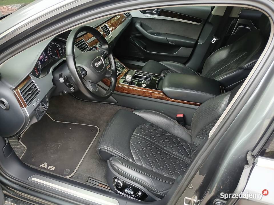 Audi A8 D4 42TDI Full Led masaże diesel warmińsko-mazurskie