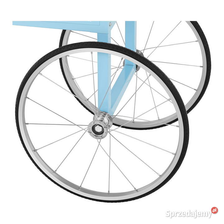 Wózek do maszyny do popcornu niebieski śląskie Częstochowa