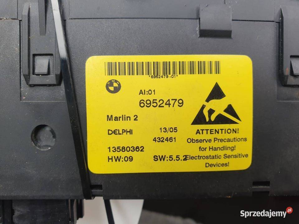 PRZYCISK BMW E61 6952479 PODGRZEWANIA Pozostałe Motoryzacja Lipno