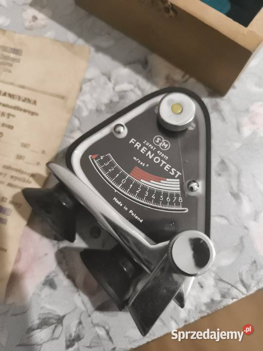 opóźnieniomierz wahadłowy Frenotest warmińsko-mazurskie Braniewo sprzedam